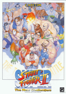 Super Street Fighter II - the new challengers (super street fighter 2 931005 Asia) Arcade Game Cover